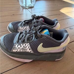 Nike Kids Ja Morant Basketball Shoes Grey  Sneakers